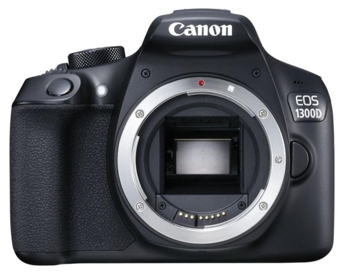 Цифровой фотоаппарат Canon EOS 1300D KIT черный 1160C097