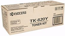Тонер-картридж оригинальный Kyocera TK-820Y 1T02HPAEU0