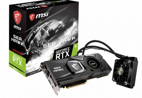 Видеокарта PCI-E MSI 11264Mb RTX 2080 Ti SEA HAWK X RTX 2080 TI SEA HAWK X фото 5