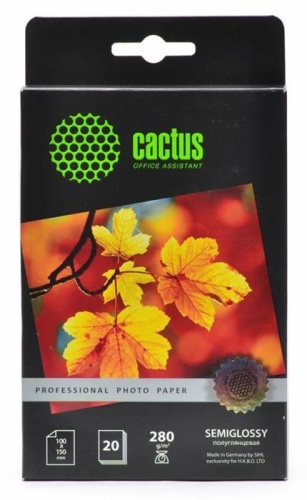 Фотобумага Cactus CS-SGA628020 Фотобумага Cactus CS-SGA628020