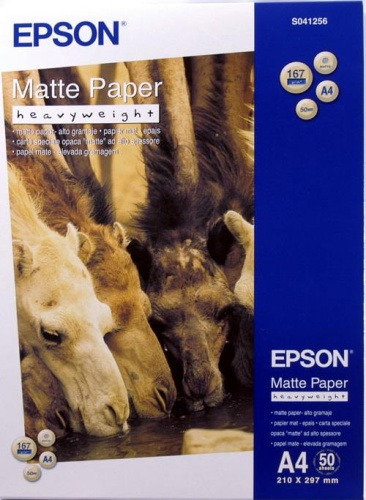 Бумага Epson Matte Paper-Heavyweight C13S041256
