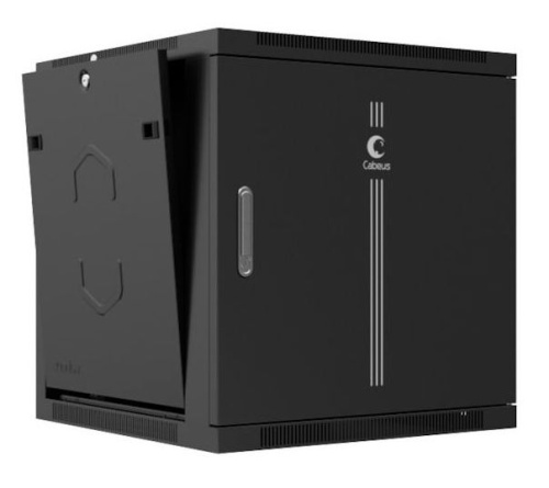 Шкаф телекоммуникационный Cabeus SH-05F-9U60/45m-BK фото 3 Шкаф телекоммуникационный Cabeus SH-05F-9U60/45m-BK фото 3