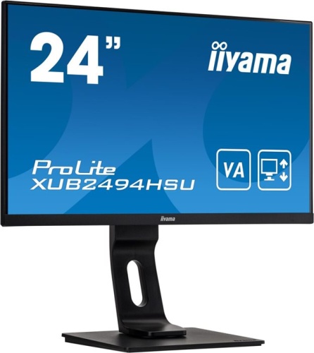 Монитор Iiyama ProLite XUB2494HSU-B1 черный фото 2 Монитор Iiyama ProLite XUB2494HSU-B1 черный фото 2