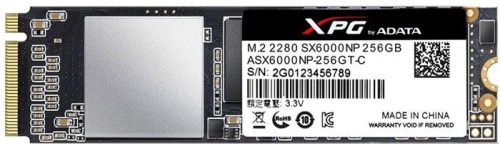 Накопитель SSD M.2 A-Data 256Gb XPG SX6000 ASX6000NP-256GT-C