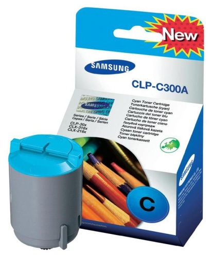 Оригинальный струйный картридж Samsung CLP-C300A