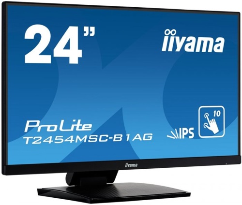 Монитор Iiyama ProLite T2454MSC-B1AG черный фото 4