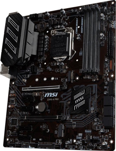 Мат. плата Socket1151v2 MSI Z390-A PRO (Z390-A PRO) фото 2