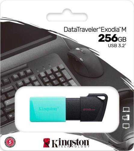 Накопитель USB flash Kingston 256Gb DataTraveler Exodia M DTXM/256GB фото 3