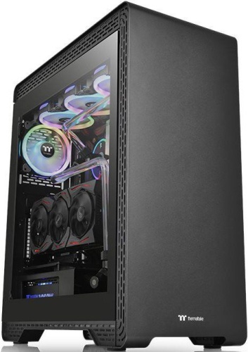 Корпус Miditower Thermaltake S500 TG черный CA-1O3-00M1WN-00