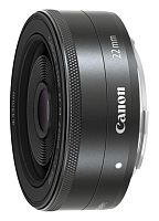 Объектив Canon EF-M STM (5985B005) 22mm f/2 Macro черный