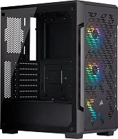 Корпус Miditower Corsair iCUE 220T RGB черный CC-9011173-WW