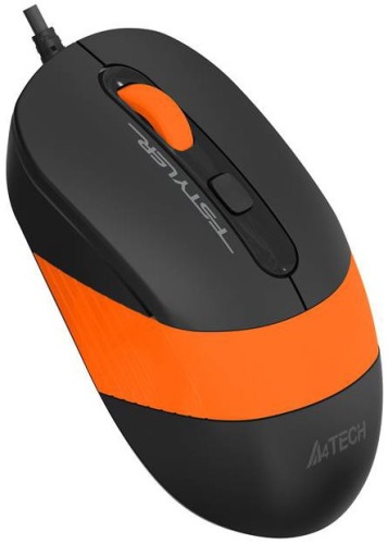 Мышь A4Tech Fstyler FM10 черный/оранжевый FM10 ORANGE фото 4