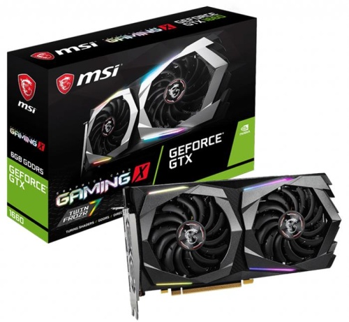 Видеокарта PCI-E MSI 6144Mb GTX 1660 GAMING X 6G фото 5