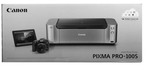 Струйный принтер Canon Pixma PRO-100S (9984B009) серый/черный фото 4