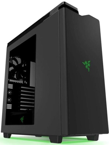 Корпус Miditower NZXT H440 Razer черный/зеленый CA-H442W-RA фото 2