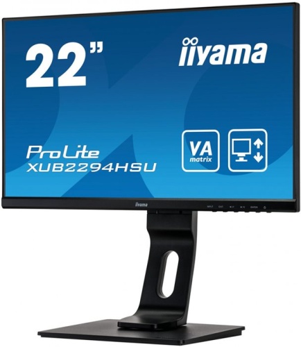 Монитор Iiyama ProLite XUB2294HSU-B1 черный фото 4