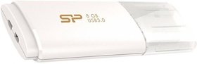  USB flash Silicon Power 8Gb Blaze B06 White USB 3.0 (SP008GBUF3B06V1W)