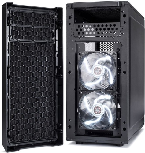 Корпус Miditower Fractal Design Focus G Black, Window фото 9