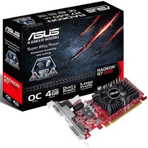 Видеокарта PCI-E ASUS 4096Mb R7240-OC-4GD3-L фото 5