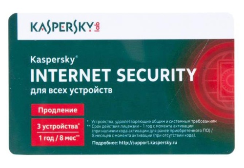 Антивирус Лаборатория Касперского Kaspersky Internet Security Multi-Device Russian Edition KL1941ROCFR