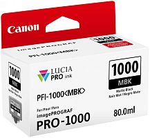 Оригинальный струйный картридж Canon PFI-1000 MBK 0545C001