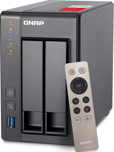 Сетевое хранилище данных (NAS) QNAP 2BAY 2GB TS-251+-2G