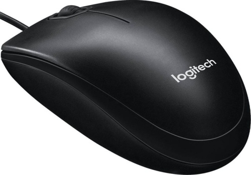 Мышь Logitech M100 черный 910-006652 фото 2