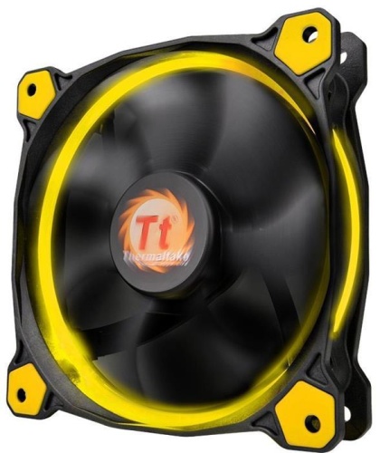 Вентилятор для корпуса Thermaltake Riing 14 LED Yellow + LNC CL-F039-PL14YL-A фото 4 Вентилятор для корпуса Thermaltake Riing 14 LED Yellow + LNC CL-F039-PL14YL-A фото 4