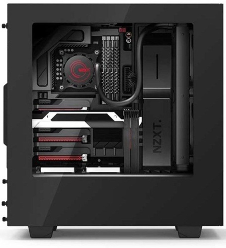 Корпус Miditower NZXT S340 черный CA-S340W-B1 фото 7