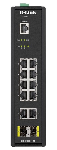 Коммутатор управляемый D-Link DIS-200G-12S/A1A