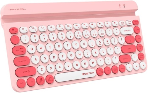 Клавиатура A4Tech Fstyler FBK30 розовый FBK30 RASPBERRY фото 2 Клавиатура A4Tech Fstyler FBK30 розовый FBK30 RASPBERRY фото 2