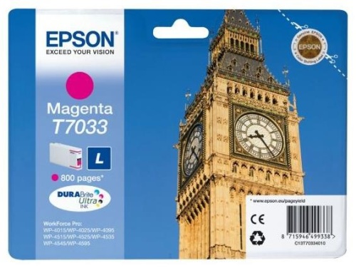 Оригинальный струйный картридж Epson T70334010 C13T70334010