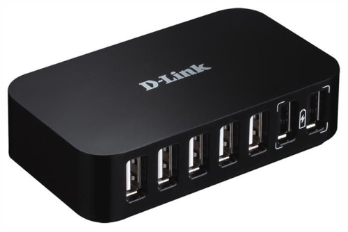 Разветвитель USB2.0 D-Link DUB-H7/B/D1A