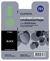 Картридж струйный совместимый Cactus CS-EPT0731 черный