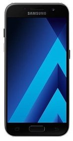 Смартфон Samsung Galaxy A3 (2017) black DS SM-A320FZKDSER