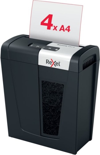 Уничтожитель бумаг (шредер) Rexel Secure MC4 EU черный 2020129EU фото 6