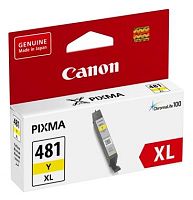 Оригинальный струйный картридж Canon CLI-481XL Y 2046C001 желтый