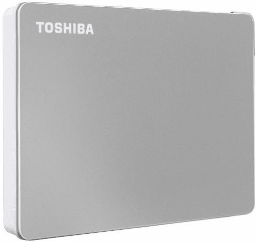 Внешний жесткий диск 2.5 Toshiba 2Tb HDTX120ESCAA Canvio Flex 2.5 серебристый