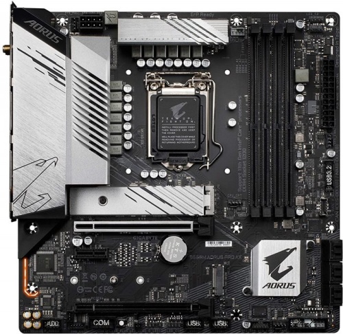 Мат. плата Socket1200 GIGABYTE B560M AORUS PRO AX RTL