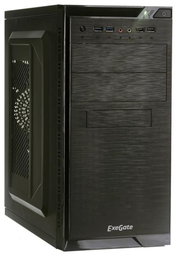 Корпус Minitower EXEGATE QA-412U Black EX272744RUS