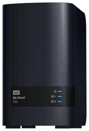 Сетевое хранилище данных (NAS) Western Digital My Cloud EX2 WDBWAK0120JCH