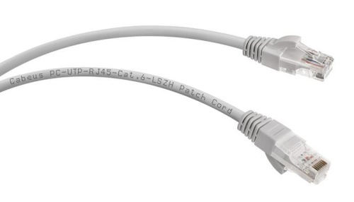 Патчкорд UTP Cabeus PC-UTP-RJ45-Cat.6-10m-LSZH