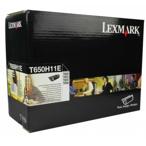 Тонер-картридж оригинальный Lexmark T650H11E