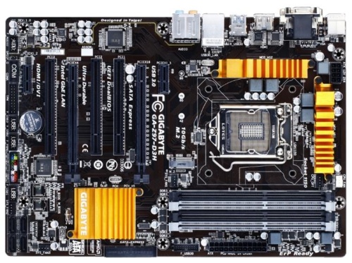 Мат. плата Socket1150 GIGABYTE GA-Z97-D3H