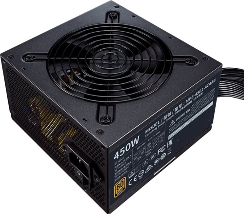 Блок питания Cooler Master 450W MWE Bronze V2 (MPE-4501-ACAAB-EU)