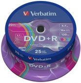  DVD+R Verbatim 4.7 16x 43733