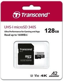   micro SDXC Transcend 128  TS128GUSD340S