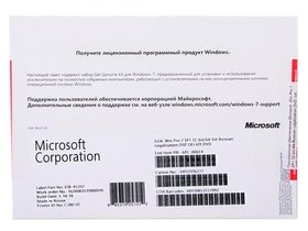 .  Microsoft Windows 7 Professional SP1 32-bit/64-bit 6PC-00024