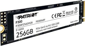  SSD M.2 Patriot Memory 256Gb P300P256GM28 P300