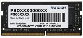   SO-DIMM DDR4 Patriot Memory 4Gb PS001550 PSD44G266681S